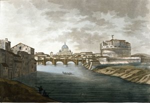 Chateau Saint Ange af Unknown artist