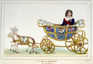 Kongen af Rom (Napoleon II) ung dreng, søn af Napoleon I. af Unknown artist