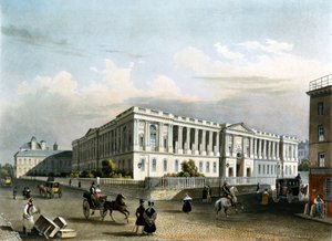Louvre omkring 1840 af Unknown artist