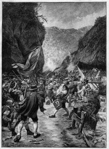 Tyrolernes oprør af Unknown artist