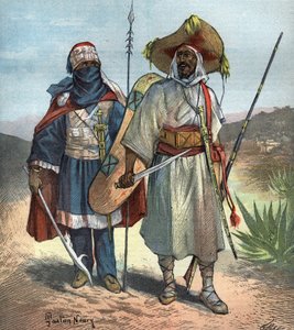 Tuareg i 1892. af Unknown artist