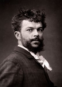 Kunstneren Georges Haquette portrætteret i anledning af Salonen i Paris i 1883 af Unknown