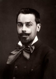 Kunstneren Jean Geoffroy portrætteret i anledning af Salonen i Paris i 1883 af Unknown