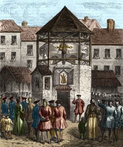 Bogen "" la dime royale "" af Sebastien Le Prestre, Marquis de Vauban, blev stillet til grund efter hans forbud i 1707. af Unknown artist