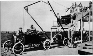 De første produktionslinjer fra Ford Motor Company, slutningen af det 19. århundrede af Unknown artist