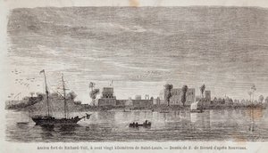 Det tidligere Fort af Richard-Toll af Unknown artist
