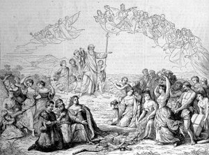 The monk Saint Severindani af Unknown