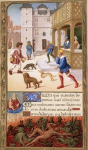 Pesten, Frankrig 1500-tallet af Unknown artist