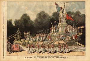 Republikkens triumftank af Unknown artist