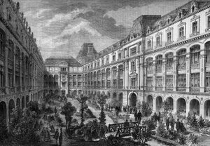 Transformationer af Paris under det andet imperium, Paris Haussmann: Place du Chateau d