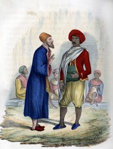 To mænd i Algiers gader i 1830. i” L