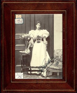Victoria Melita de Saxe Cobourg-Gotha - Prinsesse Victoria Melita af Saxe-Coburg og Gotha (1876-1936), Anonym. Sølv gelatine fotografering af Unknown artist