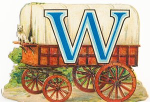 W: Vogn af Unknown artist