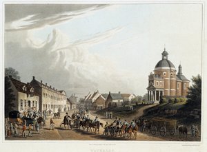 Waterloo: konvoj af franske kanoner tilbage fra fronten, 24. juli af Unknown artist