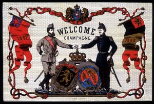 Velkommen til Champagne af Unknown artist
