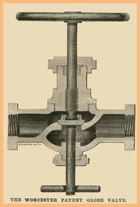 Worcestor patent-sædeventil af Unknown Artist