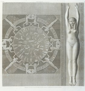 Zodiacs i "" Description of Egypt"", Imperial Editions af Unknown artist