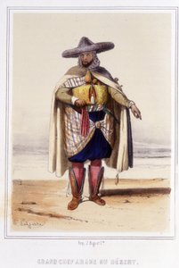 store arabiske kok i ørkenen i anden halvdel af det 19. århundrede. af Unknown artist