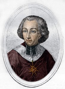 portræt Etienne de Loménie de Brienne (1727-1794), fransk prælat og politiker. Stik fra 1866. af Unknown artist