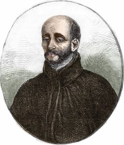 portræt af Sankt Ignatius af Loyola (1491-1556), grundlæggeren af Jesu Selskab. af Unknown artist