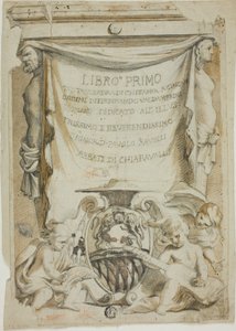 Design af titelside til guitarmanual af Ferdinando Valdambrini af Unknown Italian