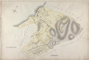En samling af undersøgelser af skotske godser af jarlen af Selkirk: Culdooch af Unknown artist