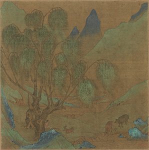 En pastoral scene af Unknown artist