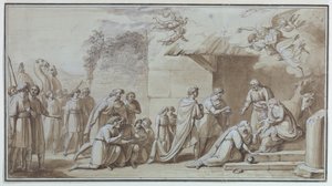 Tilbedelse af Magi af Unknown artist