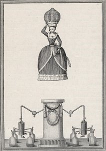 Aerostatisk figur - Enslen-brødrenes "Aerian Nymph" (Christian Gottfried af Unknown artist