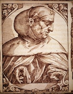 Albert den Store - i "Elegy of Illustrious Men" af Unknown artist