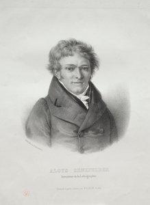 Aloys Senefelder af Unknown artist