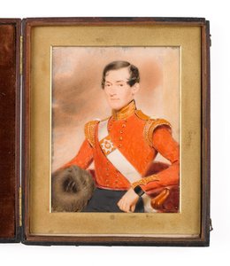 En uidentificeret officer fra 70th (Surrey) Regiment of Foot af Unknown artist