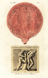 Gamle etruskiske figurer af Apollo af Unknown artist