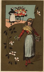 Anonym kromolitografi, slutningen af det 19. århundrede. af Unknown artist