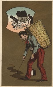 Anonym kromolitografi, slutningen af det 19. århundrede. af Unknown artist