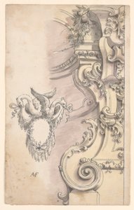 Arkitektoniske ornamenter t af Unknown artist