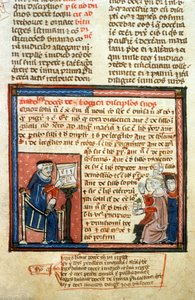 Aristoteles Lærer - Illuminure of the Middle Age (ref. 418 af Unknown artist