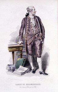 Baron af Beaumarchais (1732/1799) af Unknown artist