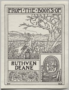 Bogplade: Ruthven Deane af Unknown artist