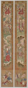 Buddhistisk panel af Unknown artist