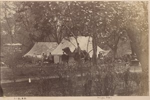 Camp Roorkee af Unknown artist