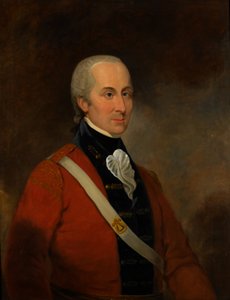 Captain Gustavus Nicolls, 1st Battalion, 1stdani af Unknown artist