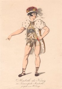 Karakterer fra en tysk produktion af Macbeth (en af seks raderinger) af Unknown artist