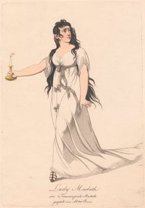 Karakterer fra en tysk produktion af Macbeth (en af seks raderinger) af Unknown artist