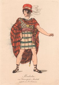 Karakterer fra en tysk produktion af Macbeth (en af seks raderinger) af Unknown artist
