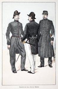 City Sergeants (Second Empire af Unknown artist