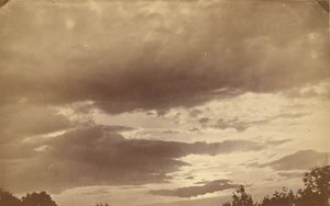 [Cloud-studie] af Unknown artist