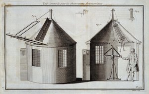 Praktisk tur til astronomiske observationer - i "" Encyclopedie"" af Diderot og d