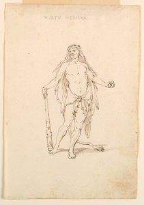 Kostumedesign: Heroic Force for a Ballet af Unknown artist