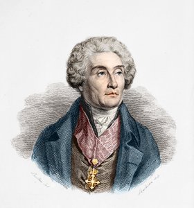 Grev Joseph de Maistre (1753-1821), fransk politiker, forfatter og filosof. af Unknown artist